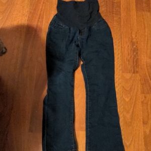 Petite/Short Maternity Jeans w/belly band